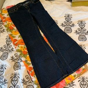 Rachel Zoe flare dark denim flare jean